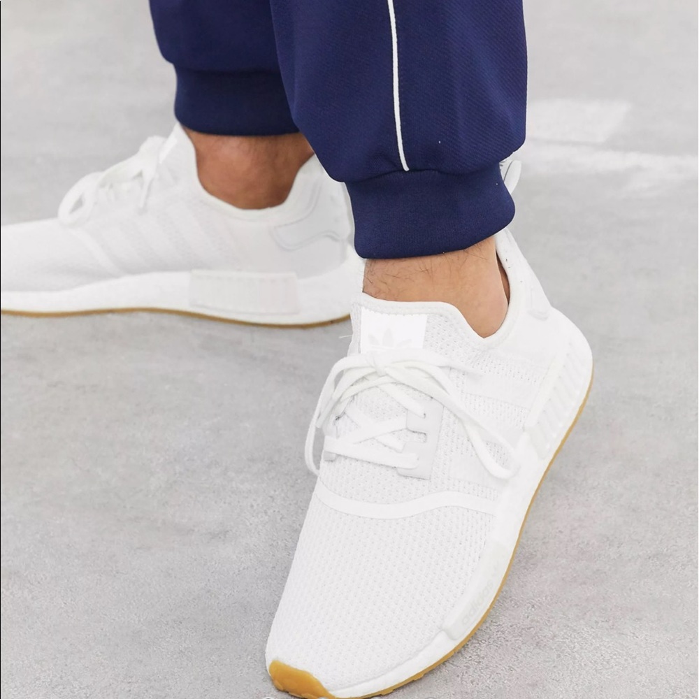 Adidas | NMD_R1 White Sneakers